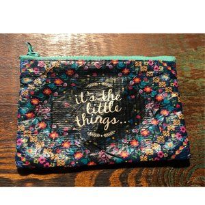 It's The Little Things Coin Purse LIKE NEW!